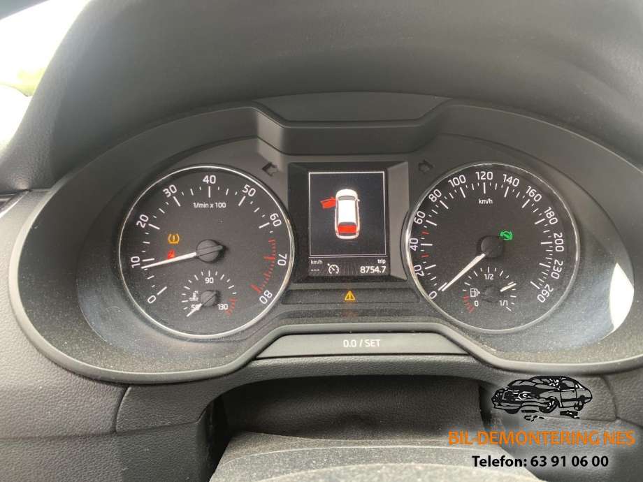 Škoda Octavia 2013-2016 (Type III, Fase 1) delebil , Motorkode: CZDA, Girkassekode: RWS