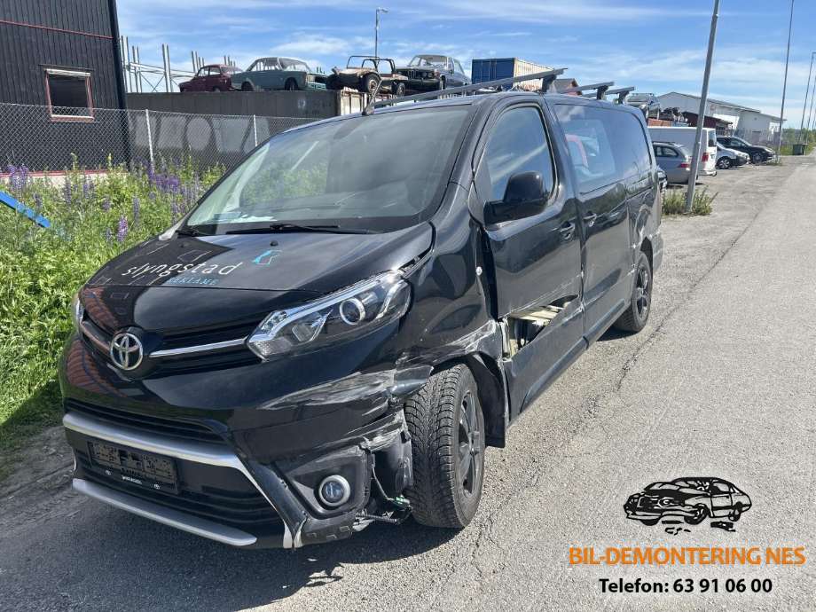 Toyota Proace 2016-->> (Type II) , Motorkode: AH01, Girkassekode: 