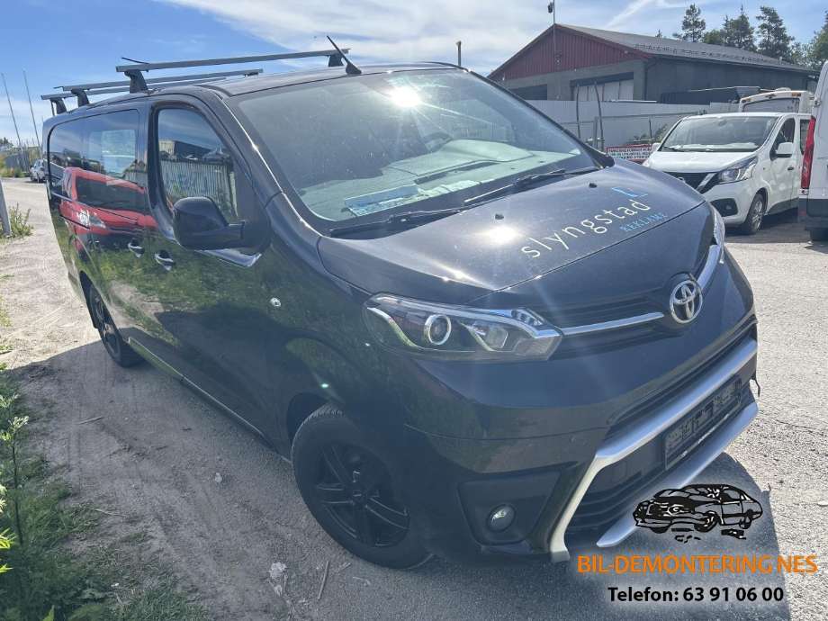 Toyota Proace 2016-->> (Type II) , Motorkode: AH01, Girkassekode: 