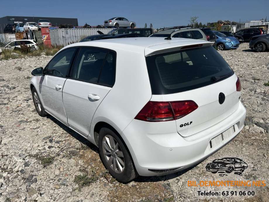 VW Golf VII 2012-2017 (Fase 1) delebil , Motorkode: CJZB, Girkassekode: PKH