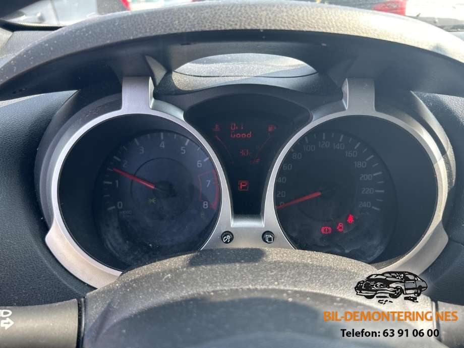 Nissan Juke 2014-2018 (Fase 2) delebil , Motorkode: HR16, Girkassekode: