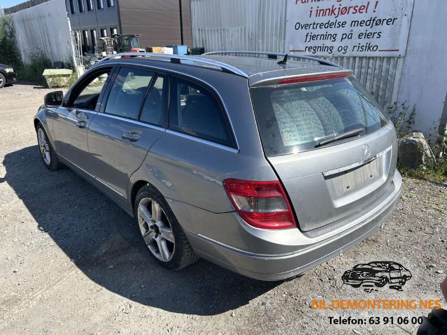 Mercedes C-Klasse 2007-2011 (Fase 1) (W204) delebil , Motorkode: 646811, Girkassekode: 
