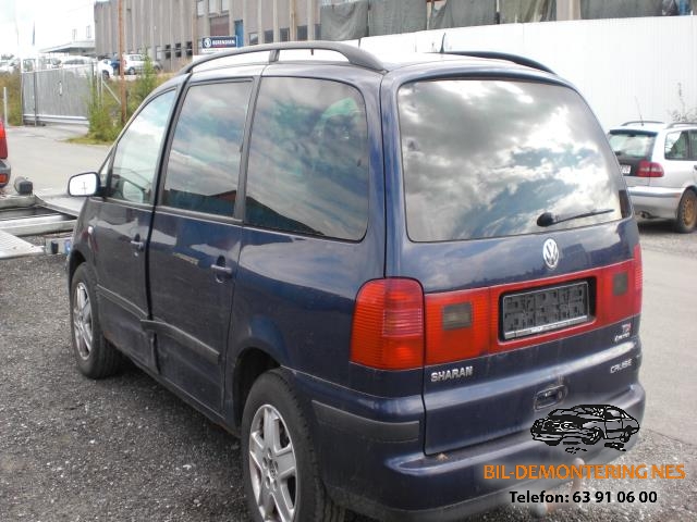 VW Sharan 2000-2010 (Type I, Fase 2) , Motorkode: AUY, Girkassekode: 