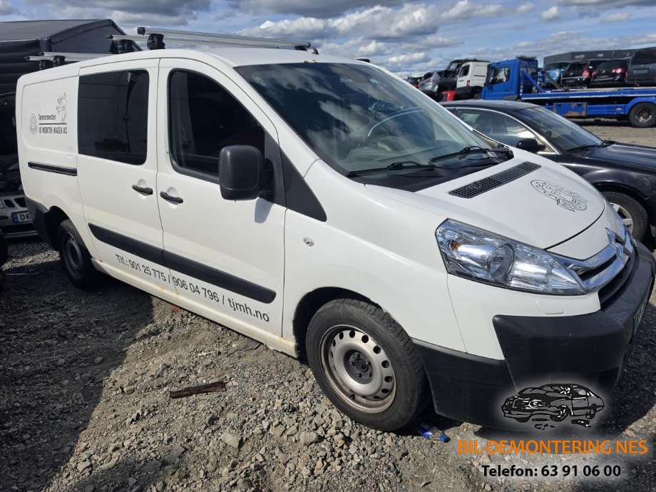 Citroën Jumpy 2007-2016 (Type II) delebil , Motorkode: RH02, Girkassekode: