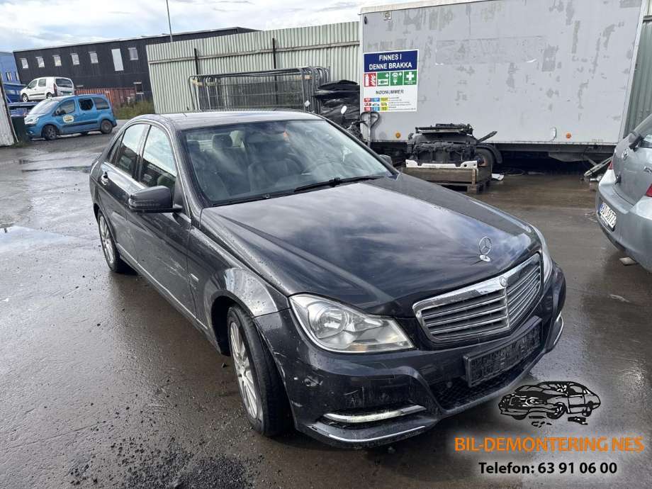 Mercedes C-Klasse 2007-2011 (Fase 1) (W204) (W204), Motorkode: 651913, Girkassekode: