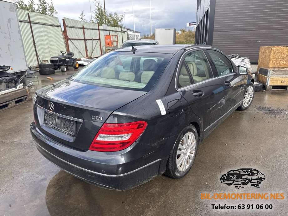 Mercedes C-Klasse 2007-2011 (Fase 1) (W204) (W204), Motorkode: 651913, Girkassekode: