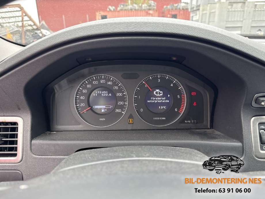 Volvo V70 2007-2013 (Type III, Fase 1) delebil , Motorkode: D4164T, Girkassekode: 