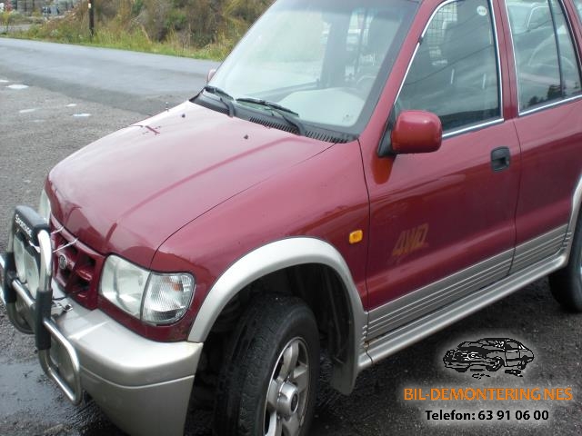 Kia Sportage 1995-2004 (Type I) , Motorkode: FE, Girkassekode:
