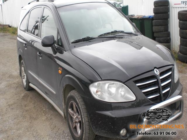SsangYong Rodius 2005-2013 (Type I) , Motorkode: D27R-056, Girkassekode: