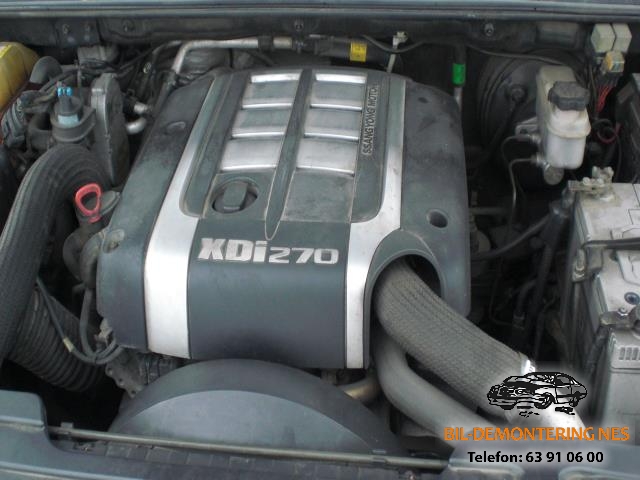 SsangYong Rodius 2005-2013 (Type I) , Motorkode: D27R-056, Girkassekode: