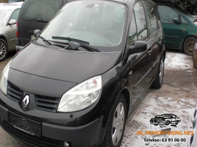 Renault Scenic 2003-2009 (Type II) , Motorkode: F9Q-812, Girkassekode: 