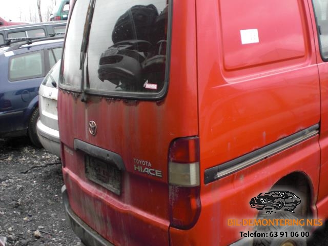 Toyota Hiace 2001-2006 (Fase 2) , Motorkode: 2L-T, Girkassekode: 