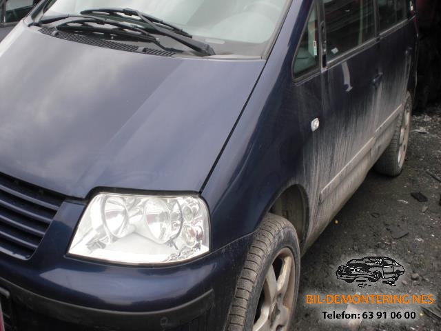 VW Sharan 2000-2010 (Type I, Fase 2) , Motorkode: AUY, Girkassekode: ERK