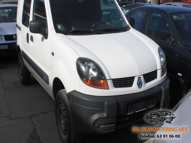Renault Kangoo 2003-2007 (Type I, Fase 2) , Motorkode: F9Q-790, Girkassekode: