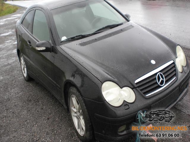 Mercedes C-Klasse 2000-2004 (Fase 1) (W203) (W203), Motorkode: 611962, Girkassekode: 722699