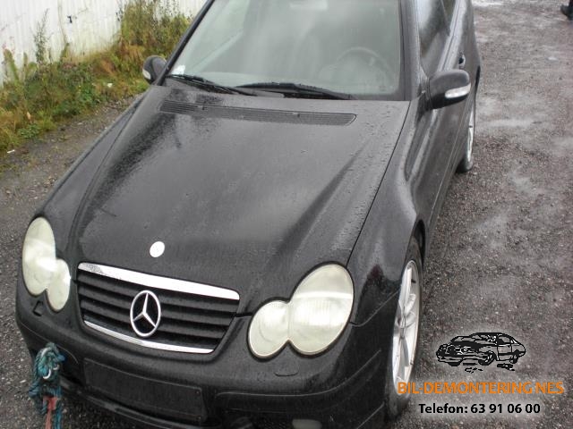 Mercedes C-Klasse 2000-2004 (Fase 1) (W203) (W203), Motorkode: 611962, Girkassekode: 722699