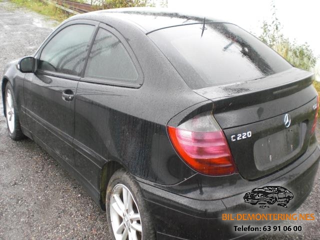 Mercedes C-Klasse 2000-2004 (Fase 1) (W203) (W203), Motorkode: 611962, Girkassekode: 722699