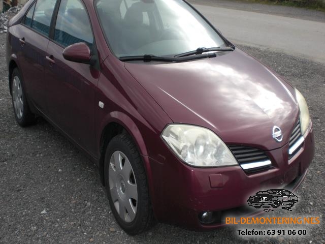 Nissan Primera 2002-2007 (P12) (P12), Motorkode: QG18, Girkassekode: F5
