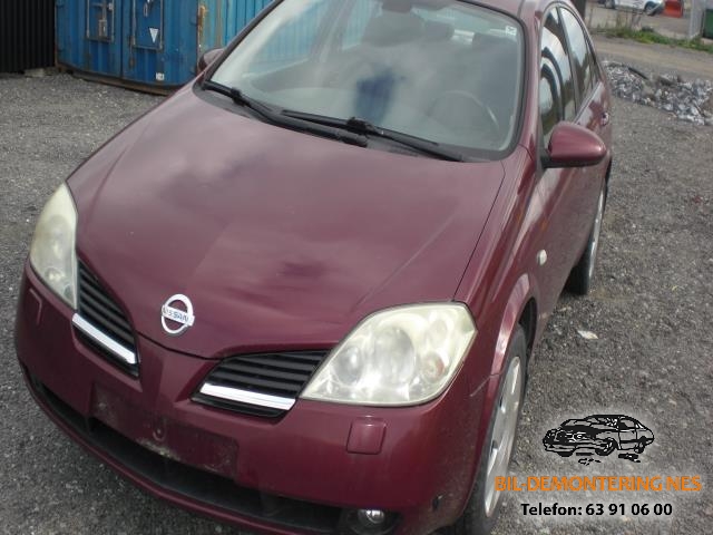 Nissan Primera 2002-2007 (P12) (P12), Motorkode: QG18, Girkassekode: F5