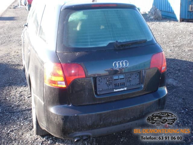 Audi A4 2004-2008 (Type III) (B7) (B7), Motorkode: BPW, Girkassekode: HCF