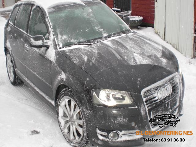 Audi A3 2009-2012 (Type II, Fase 2) , Motorkode: CAYC, Girkassekode: LUB