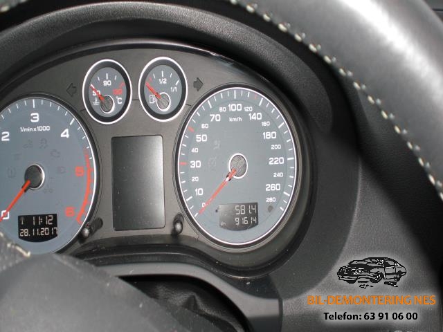 Audi A3 2009-2012 (Type II, Fase 2) , Motorkode: CAYC, Girkassekode: LUB