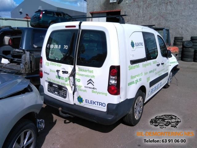 Citroën Berlingo 2015-2019 (Type II, Fase 2) , Motorkode: 9H06, Girkassekode: