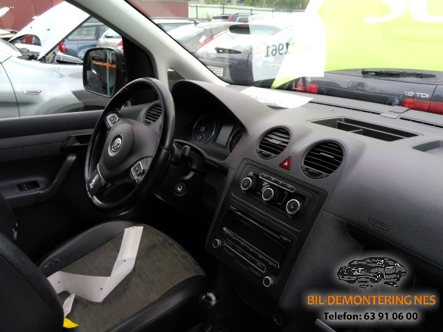 VW Caddy 2010-2015 (Type III, Fase 2) , Motorkode: CAYD, Girkassekode: MLS