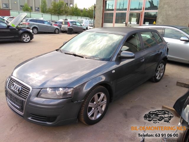 Audi A3 2003-2008 (Type II, Fase 1) , Motorkode: BLS, Girkassekode: 