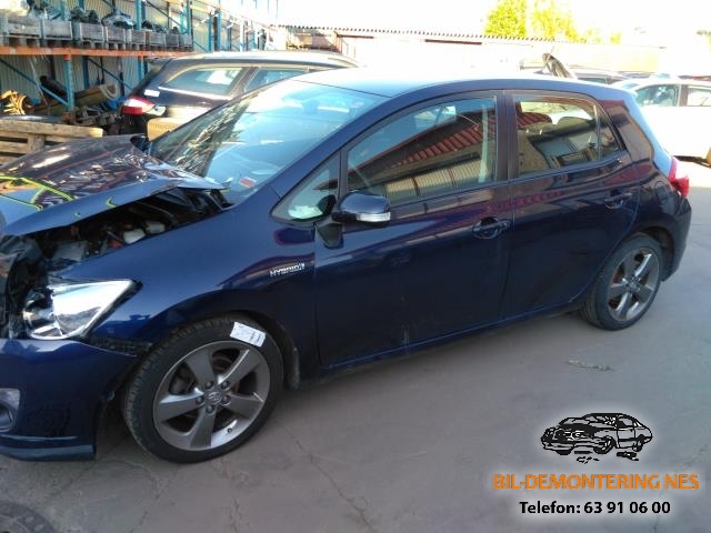 Toyota Auris 2010-2012 (Type I, Fase 2) , Motorkode: 2ZR-FXE, Girkassekode: 