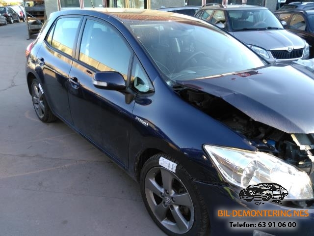 Toyota Auris 2010-2012 (Type I, Fase 2) , Motorkode: 2ZR-FXE, Girkassekode: 