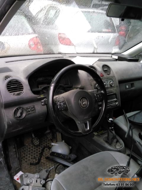VW Caddy 2010-2015 (Type III, Fase 2) , Motorkode: CFH, Girkassekode: NFQ