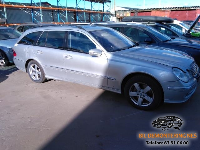 Mercedes E-Klasse 2002-2006 (Fase 1) (W211) (W211), Motorkode: 648 961, Girkassekode: 722626