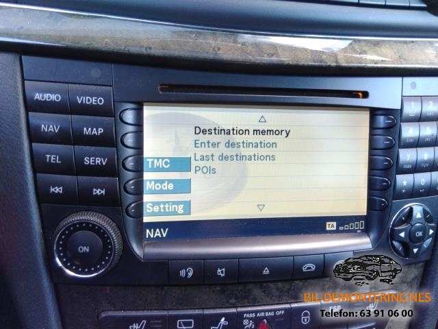 Mercedes E-Klasse 2002-2006 (Fase 1) (W211) (W211), Motorkode: 648 961, Girkassekode: 722626