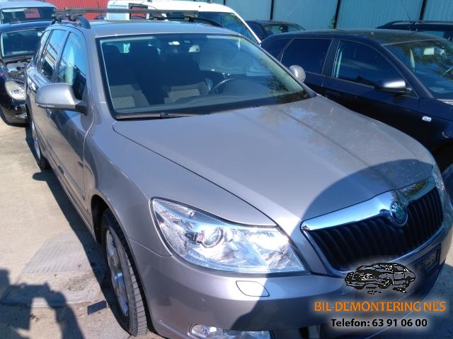 Škoda Octavia 2009-2013 (Type II, Fase 2) , Motorkode: CBZ, Girkassekode: NBW