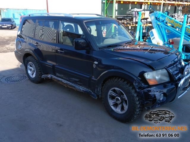 Mitsubishi Pajero 2000-2006 (Type III) , Motorkode: 4M41, Girkassekode: