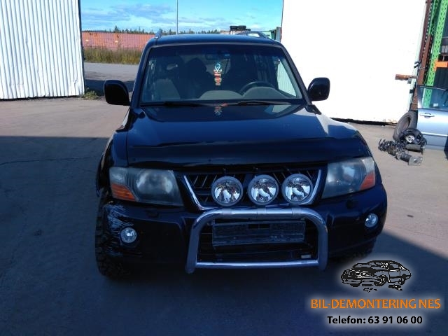 Mitsubishi Pajero 2000-2006 (Type III) , Motorkode: 4M41, Girkassekode: