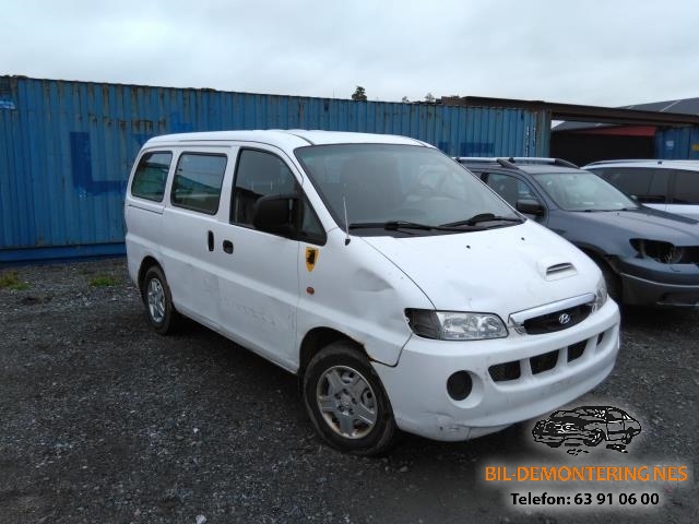Hyundai H-1 1998-2005 (Type I, Fase 1) , Motorkode: D4BH, Girkassekode: 