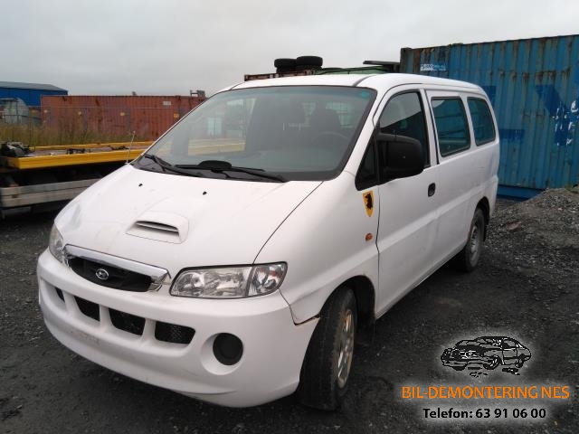 Hyundai H-1 1998-2005 (Type I, Fase 1) , Motorkode: D4BH, Girkassekode: 