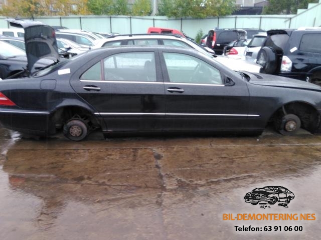 Mercedes S-Klasse 1999-2005 (W220) (W220), Motorkode: OM 628.960, Girkassekode: 