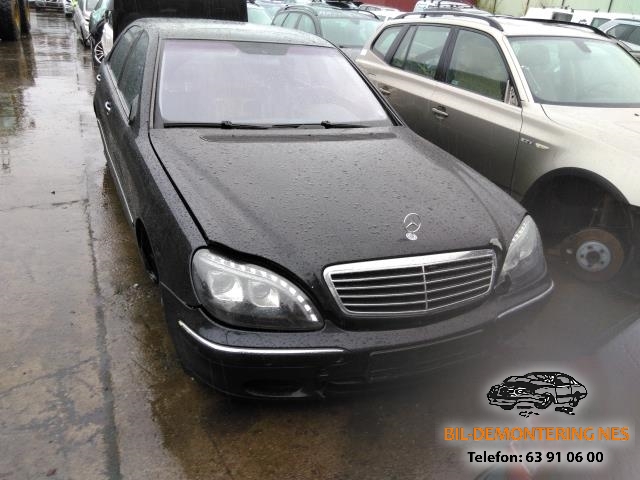 Mercedes S-Klasse 1999-2005 (W220) (W220), Motorkode: OM 628.960, Girkassekode: 