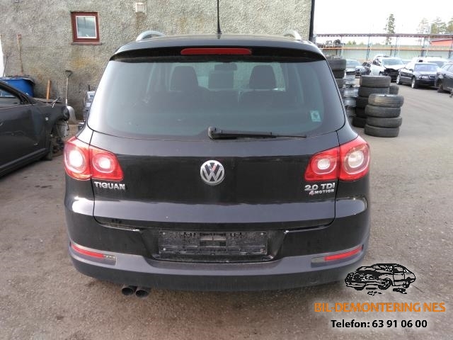 VW Tiguan 2007-2011 (Type I, Fase 1) , Motorkode: CBA, Girkassekode: KUG