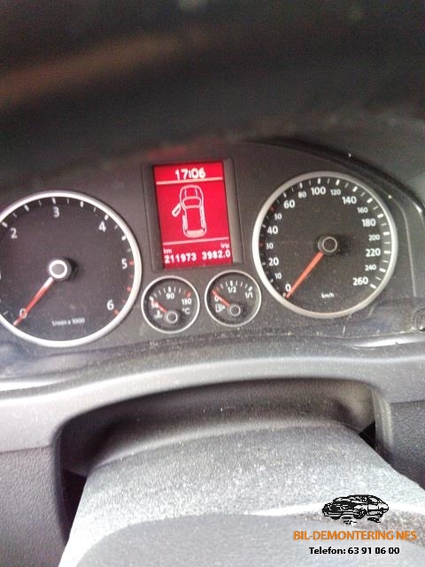 VW Tiguan 2007-2011 (Type I, Fase 1) , Motorkode: CBA, Girkassekode: KUG