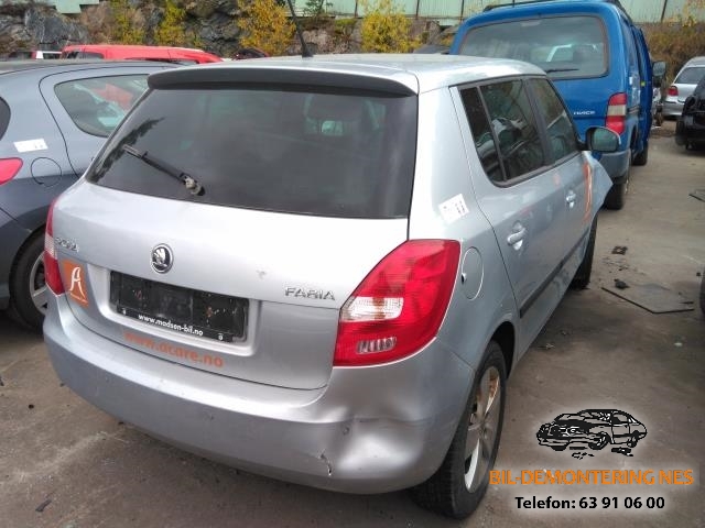 Škoda Fabia 2010-2014 (Type II, Fase 2) , Motorkode: CGP, Girkassekode: MGZ