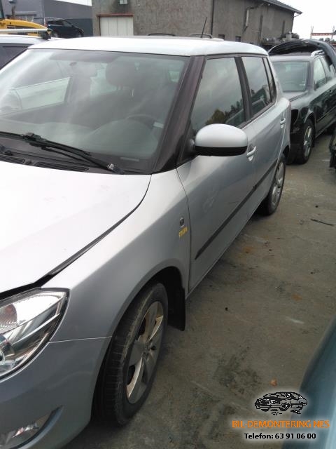 Škoda Fabia 2010-2014 (Type II, Fase 2) , Motorkode: CGP, Girkassekode: MGZ