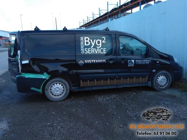 Toyota Proace 2013-2016 (Type I) , Motorkode: RH02, Girkassekode: 