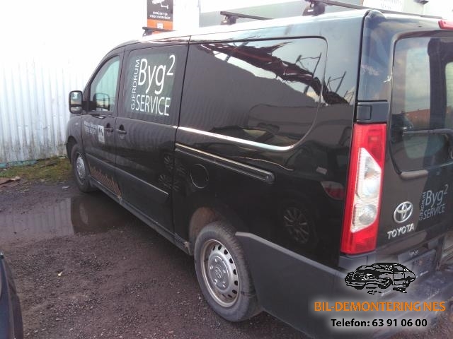 Toyota Proace 2013-2016 (Type I) , Motorkode: RH02, Girkassekode: 