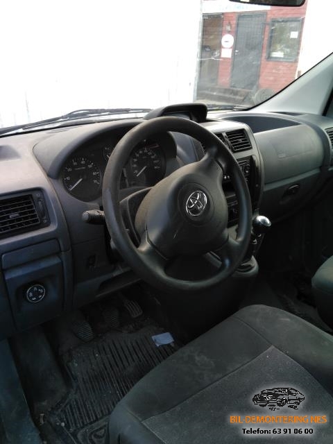 Toyota Proace 2013-2016 (Type I) , Motorkode: RH02, Girkassekode: 