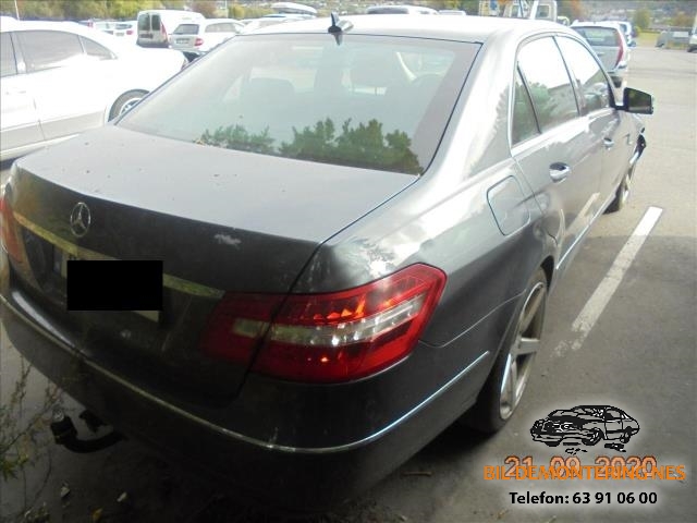 Mercedes E-Klasse 2009-2013 (Fase 1) (W212) (W212), Motorkode: 651924, Girkassekode: 