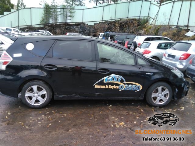 Toyota Prius +7 2012-2020 (Type III) (stasjonsvogn) (stasjonsvogn), Motorkode: 2ZR-FXE, Girkassekode: 